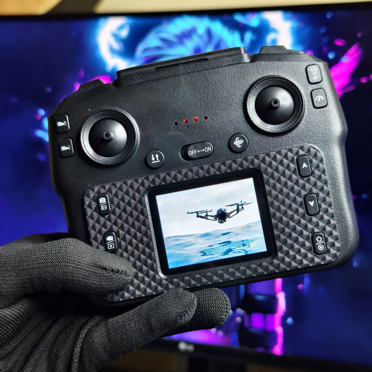 Fitpro M3 Ultra brushless motor Drone 2.4G Mini FPV FHD Camera Big Screen Display Drone