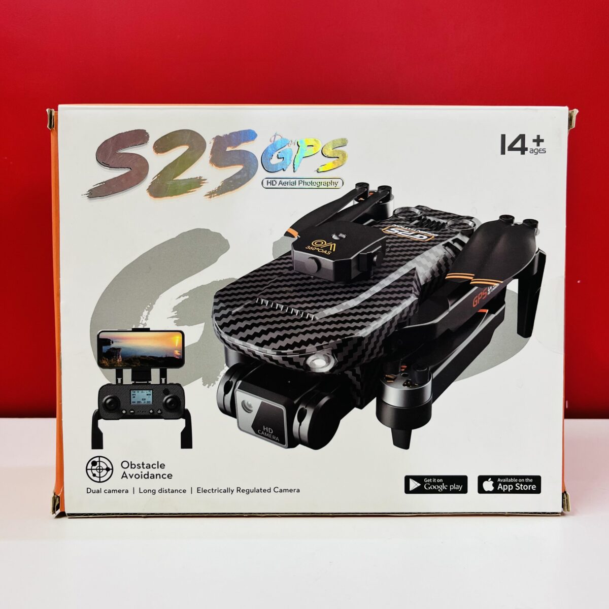 Fitpro S25 GPS Drone | FPV 4K Cam | Remote | Stable Flight | GPS Mode Drone