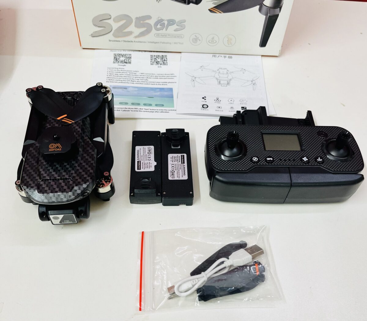 Fitpro S25 GPS Drone | FPV 4K Cam | Remote | Stable Flight | GPS Mode Drone
